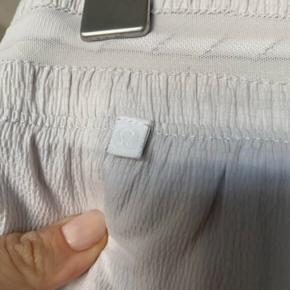 LULULEMON Off White Jogger Pants Size 6 - Picture 6 of 9